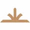 Ekena Millwork Richland Timber Gable Bracket, Western Red Cedar, 60"W x 30"H x 1 1/2"D x 5 1/2"F, 12/12 Pitch GBW060X30X0206RIC00SWR - alternate 1